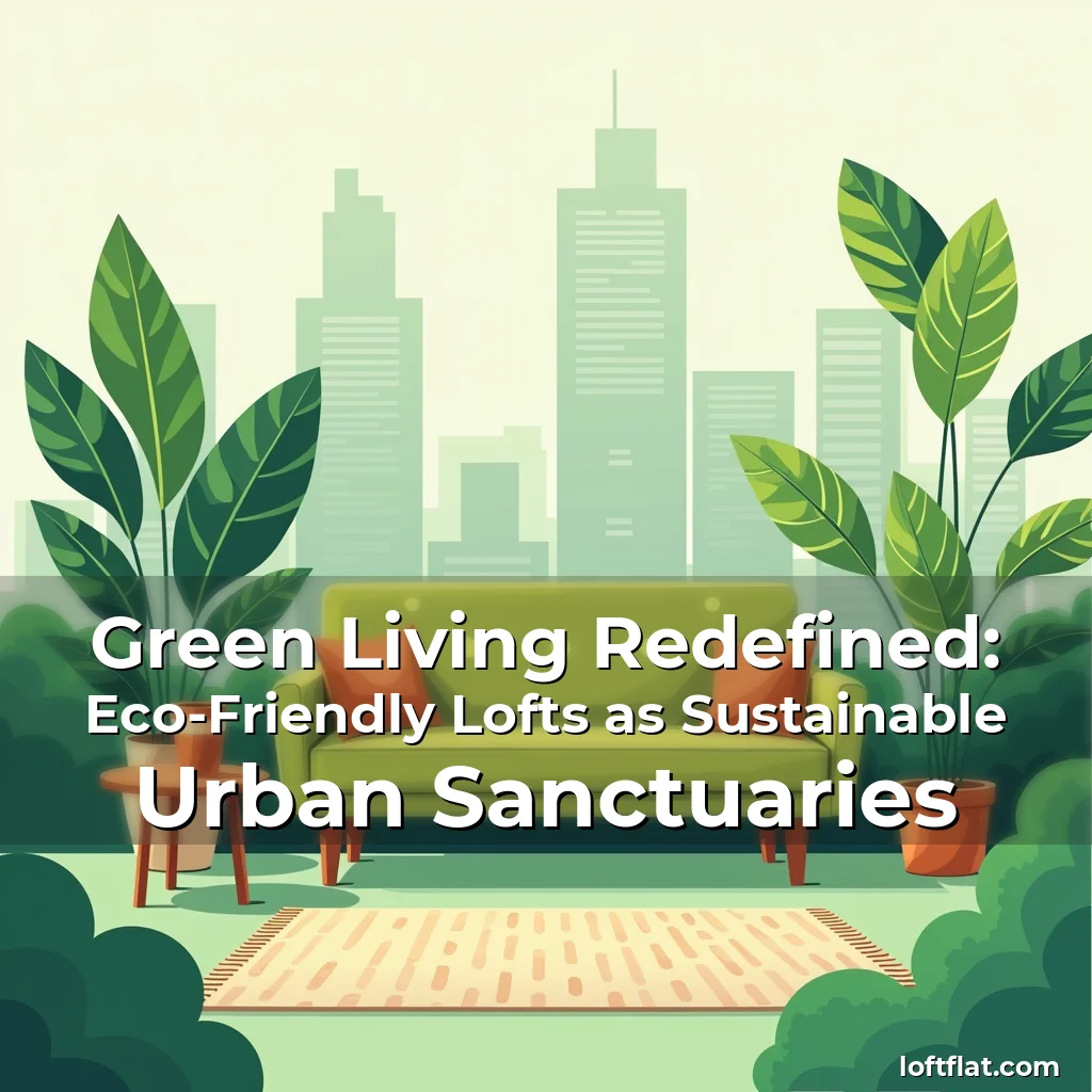 Read more about the article Green Living Redefined: Eco-Friendly Lofts as Sustainable Urban Sanctuaries