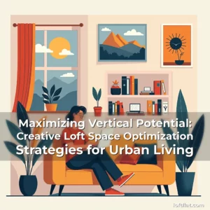 Artistic representation for Maximizing Vertical Potential: Creative Loft Space Optimization Strategies for Urban Living