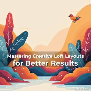 Artistic representation for Mastering Creative Loft Layouts for Better Results