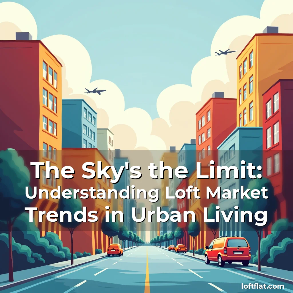 Read more about the article The Sky’s the Limit: Understanding Loft Market Trends in Urban Living